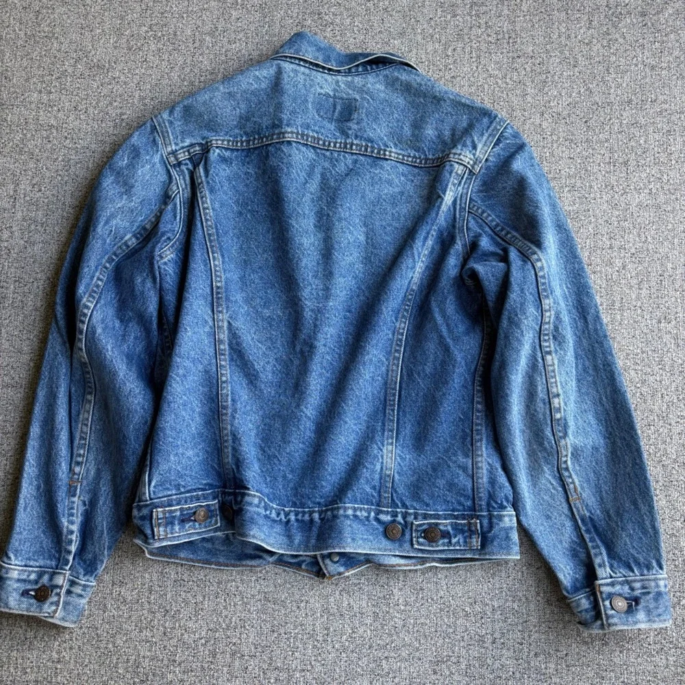 Levi's Denim Type 3 Jacket Mens 38 M Blue Trucker Made in USA Vintage 4-Pocket